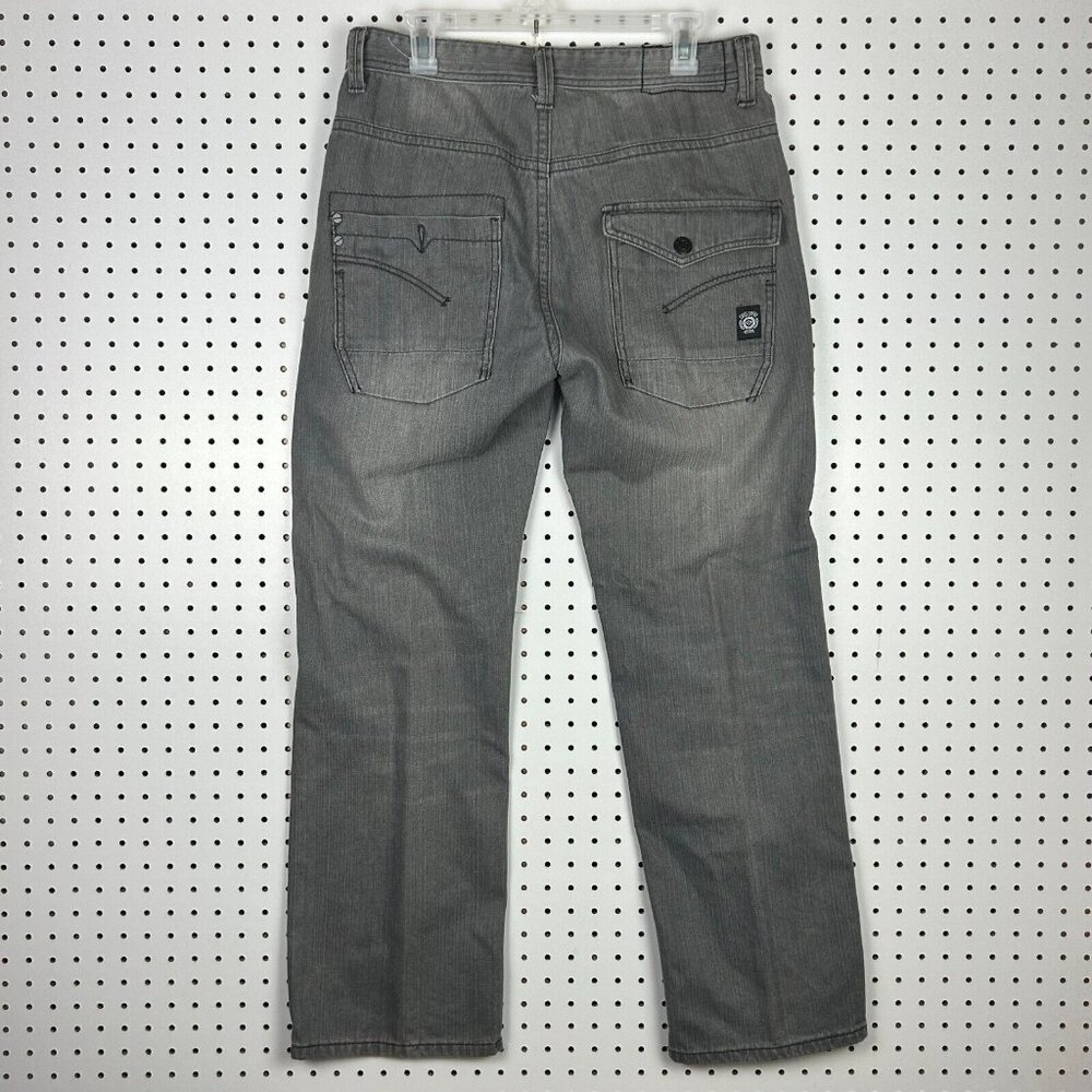 Enyce Y2K Gray Goth Jeans‎ 34x32 Grunge Pinkman Streetwear Skate Baggy 90s